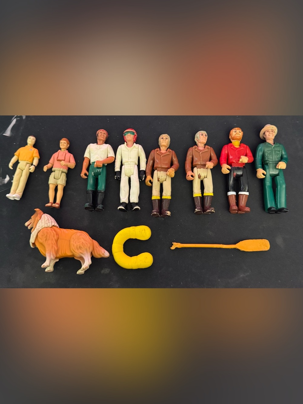 Vintage 1974 / 1976 Fisher Price Adventure People Action Figure Lot